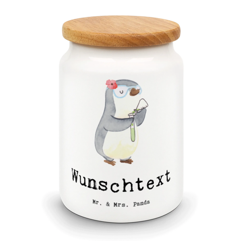 Spersonalizowany pojemnik na zapasy chemiczka serce Zawód, Wykształcenie, Jubileusz, Pożegnanie, Emerytura, Kolega, Koleżanka, Prezent, Dawać, Pracownik, Współpracownik, Firma, Dziękuję, Dziękuję bardzo