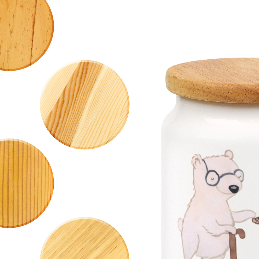 Spersonalizowany pojemnik na zapasy Opiekun osób starszych Serce Zawód, Wykształcenie, Jubileusz, Pożegnanie, Emerytura, Kolega, Koleżanka, Prezent, Dawać, Pracownik, Współpracownik, Firma, Dziękuję, Dziękuję bardzo