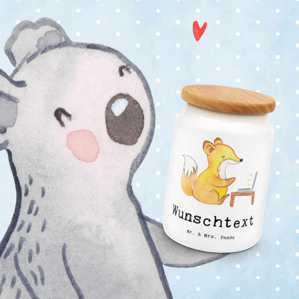 Spersonalizowany pojemnik na zapasy Menedżer wydarzeń Serce Zawód, Wykształcenie, Jubileusz, Pożegnanie, Emerytura, Kolega, Koleżanka, Prezent, Dawać, Pracownik, Współpracownik, Firma, Dziękuję, Dziękuję bardzo