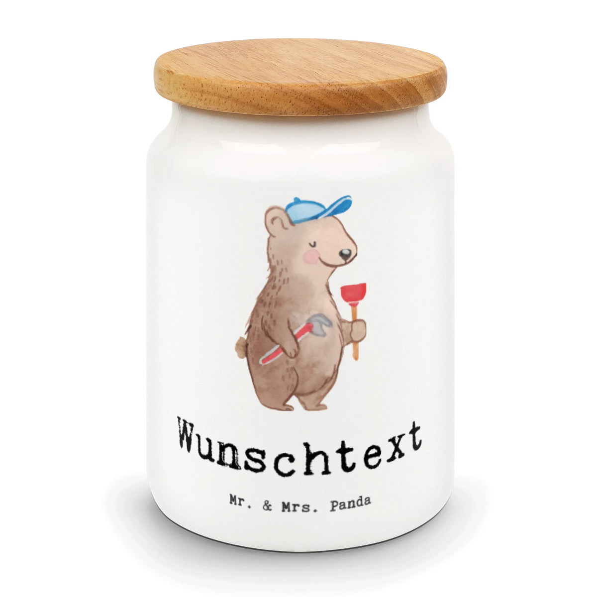 Personalized Storage Jar Plumber Heart engraved kitchen jar, monogrammed food storage, personalized ceramic jar, personalized treat jar, personalized storage container, personalized storage jar, personalized cookie jar, custom pantry container, personalized canister, personalized cookie tin, custom treat canister, gift, gift idea, best, farewell gift, passing exam, anniversary, retirement, promotion, job start, sayings, funny, profession