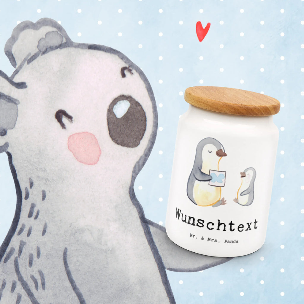 Spersonalizowany pojemnik na zapasy logopeda serce Zawód, Wykształcenie, Jubileusz, Pożegnanie, Emerytura, Kolega, Koleżanka, Prezent, Dawać, Pracownik, Współpracownik, Firma, Dziękuję, Dziękuję bardzo