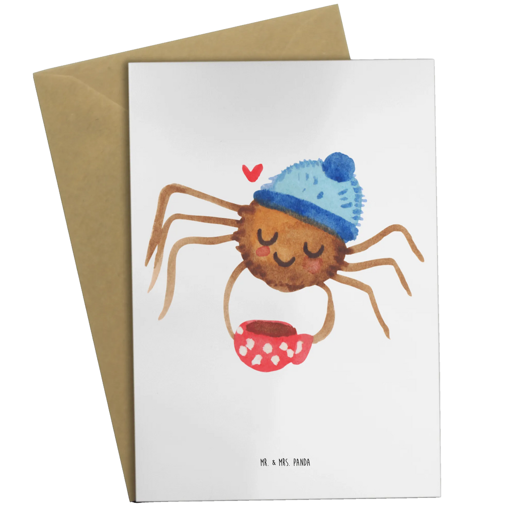 Kartka okolicznościowa Pająk Agata kawa einladungskarten, Grußkarten, firmungskarte, dankeskarten, osterkarte, glückwunschkarten, genesungskarte, vatertagskarte, hochzeitskarten, neujahrskarte, Grußkarte, osterkarten, Glückwunschkarte, kommunionskarte, babykarte, jubiläumskarte, Beileidskarte, Motivkarte, abiturkarte, spruchkarte, valentinstagskarte, Klappkarte, weihnachtskarten, Spinne Agathe, Spinne, Agathe, Videos, Merchandise, Weiser Spruch, Morgenmuffel, Morgen, Lebensweisheiten, Kaffee