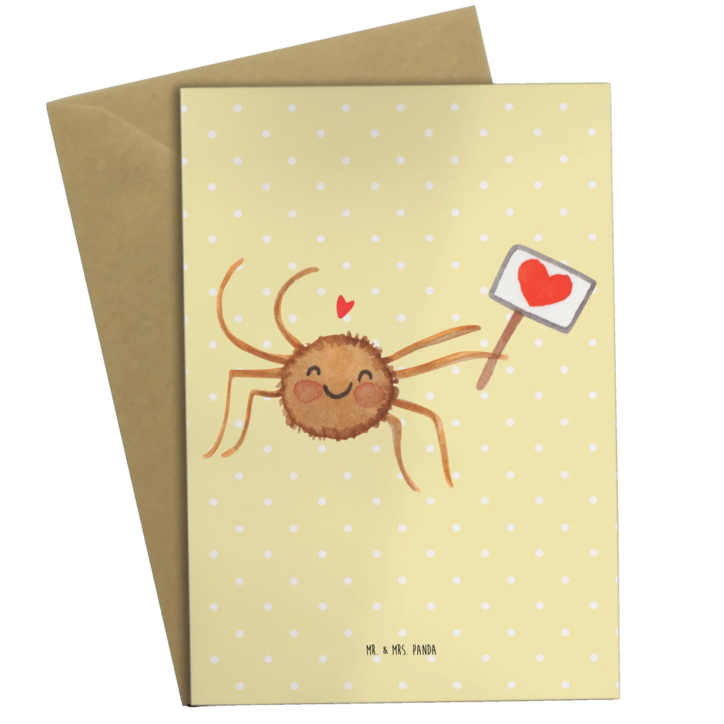 Kartka okolicznościowa Pająk Agata Motywacja firmungskarte, osterkarten, spruchkarte, valentinstagskarte, einladungskarten, glückwunschkarten, Beileidskarte, dankeskarten, weihnachtskarten, neujahrskarte, Klappkarte, abiturkarte, Grußkarte, genesungskarte, Motivkarte, hochzeitskarten, kommunionskarte, jubiläumskarte, babykarte, vatertagskarte, Glückwunschkarte, osterkarte, Grußkarten, Spinne Agathe, Spinne, Agathe, Videos, Merchandise, Dankeschön, Motivation, Liebe, Vertrauen, Glück