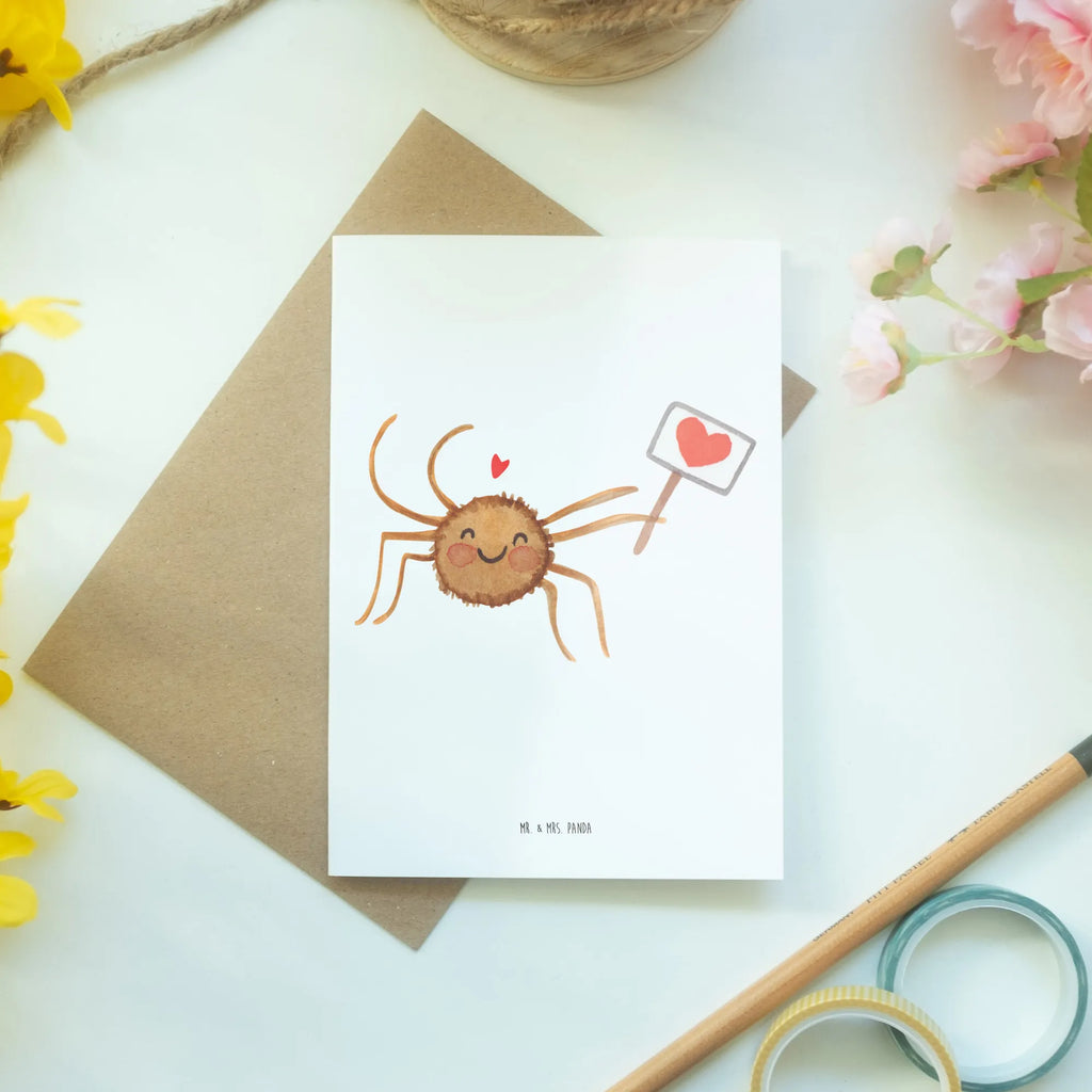 Kartka okolicznościowa Pająk Agata Motywacja firmungskarte, osterkarten, spruchkarte, valentinstagskarte, einladungskarten, glückwunschkarten, Beileidskarte, dankeskarten, weihnachtskarten, neujahrskarte, Klappkarte, abiturkarte, Grußkarte, genesungskarte, Motivkarte, hochzeitskarten, kommunionskarte, jubiläumskarte, babykarte, vatertagskarte, Glückwunschkarte, osterkarte, Grußkarten, Spinne Agathe, Spinne, Agathe, Videos, Merchandise, Dankeschön, Motivation, Liebe, Vertrauen, Glück