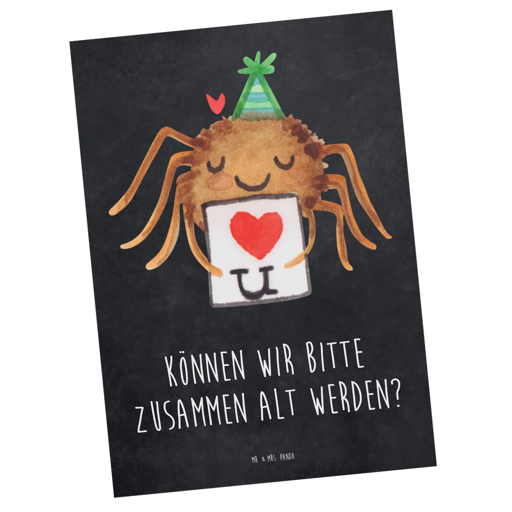 Pocztówka Pająk Agata list Postkarte, Grußkarte, Postkarten, Designkarte, Kunstkarten, bildkarte, einzelkarte, Fotokarte, kunstkarte, spruchkarte, Ansichtskarten, Motivkarte, Ansichtskarte, Merchandise, Spinne, Agathe, Spinne Agathe, Videos, Treuetest, Verliebt, Heiratsantrag, Liebesgeschenk, Liebespaar, Ich Liebe Dich, Treuebeweis, Liebesbeweis