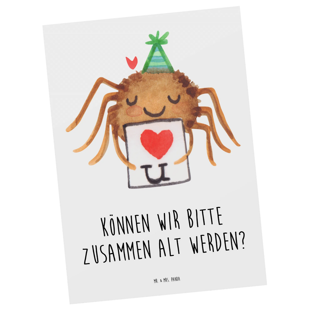 Pocztówka Pająk Agata list Postkarte, Grußkarte, Postkarten, Designkarte, Kunstkarten, bildkarte, einzelkarte, Fotokarte, kunstkarte, spruchkarte, Ansichtskarten, Motivkarte, Ansichtskarte, Merchandise, Spinne, Agathe, Spinne Agathe, Videos, Treuetest, Verliebt, Heiratsantrag, Liebesgeschenk, Liebespaar, Ich Liebe Dich, Treuebeweis, Liebesbeweis