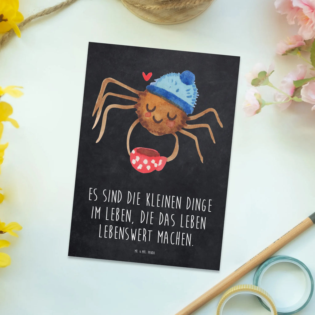 Postcard Spider Agathe coffee card, letter, invitation card, gift, gift card, postcards, paper, invitation, Postcard, Spider Agathe, Spider, Agathe, Videos, Merchandise