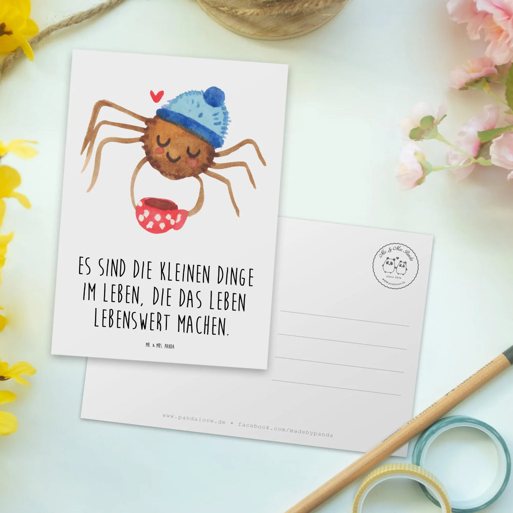 Postcard Spider Agathe coffee card, letter, invitation card, gift, gift card, postcards, paper, invitation, Postcard, Spider Agathe, Spider, Agathe, Videos, Merchandise