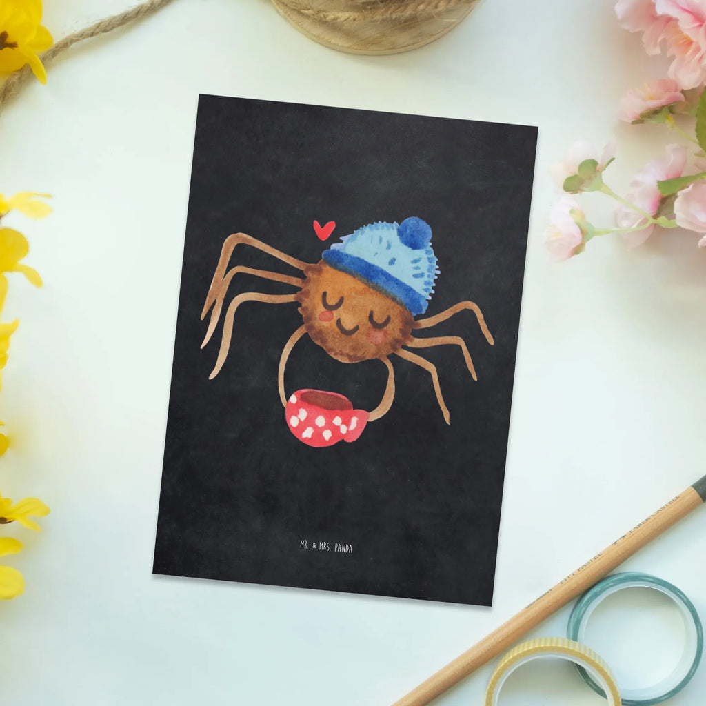 Postcard Spider Agathe coffee card, letter, invitation card, gift, gift card, postcards, paper, invitation, Postcard, Spider Agathe, Spider, Agathe, Videos, Merchandise