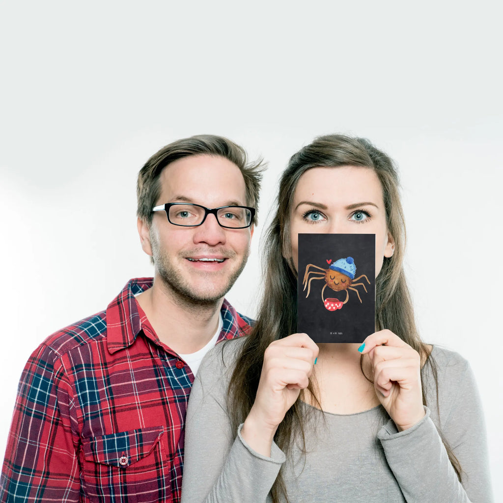 Postcard Spider Agathe coffee card, letter, invitation card, gift, gift card, postcards, paper, invitation, Postcard, Spider Agathe, Spider, Agathe, Videos, Merchandise