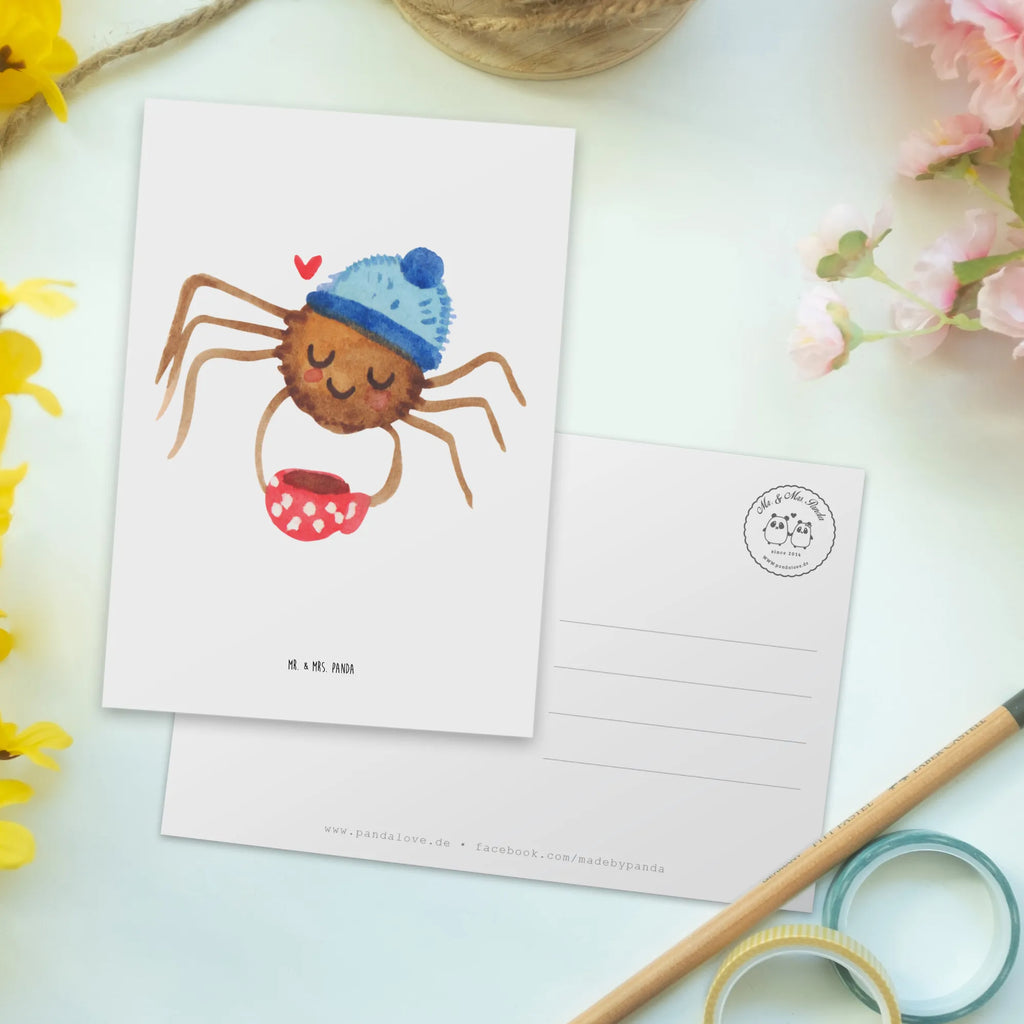 Postcard Spider Agathe coffee card, letter, invitation card, gift, gift card, postcards, paper, invitation, Postcard, Spider Agathe, Spider, Agathe, Videos, Merchandise