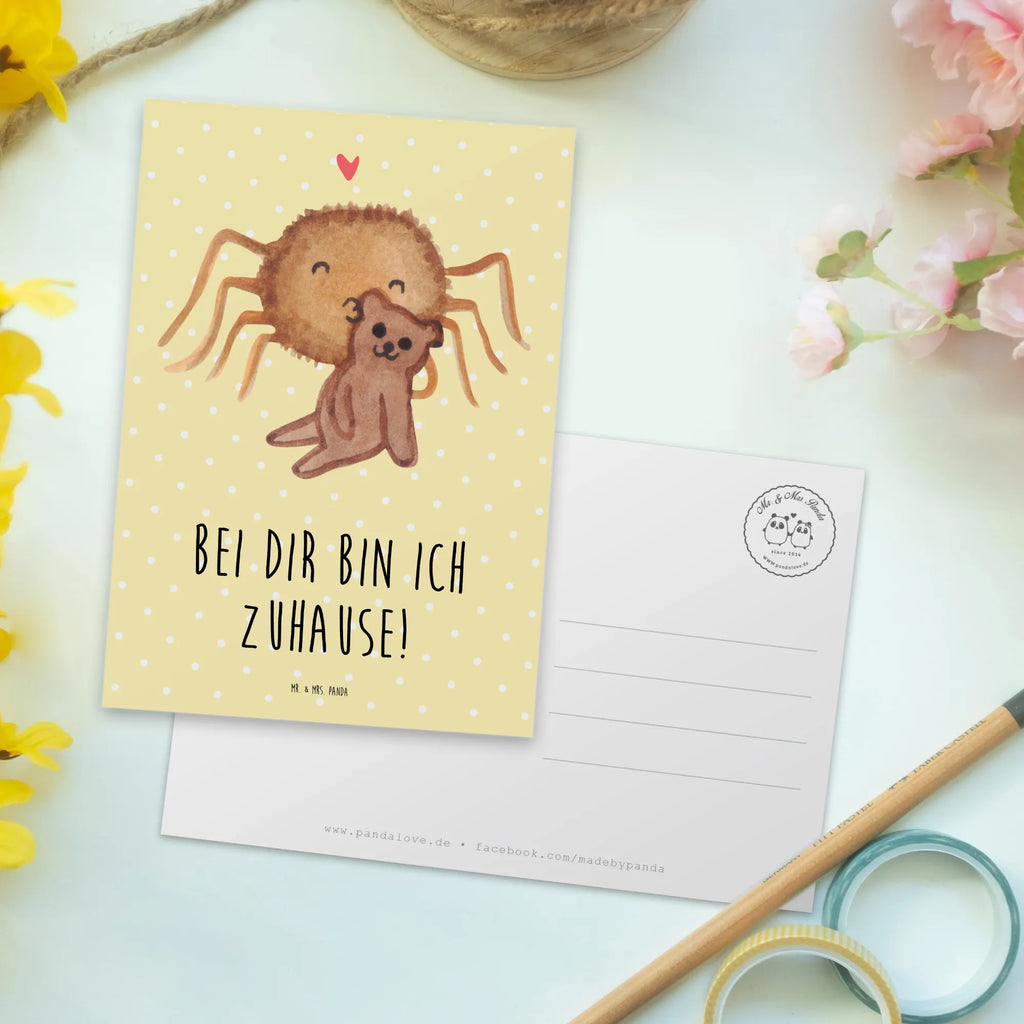 Postkarte Spinne Agathe Teddy Einladungskarten Geburtstag, Grußkarte, Einladung, Postkarte, Karte, Geschenkkarte, Geburtstagskarte, Ansichtskarte, Ansichtskarten, Einladungskarte, Einladung Geburtstag, Dankeskarte, Spinne Agathe, Spinne, Agathe, Videos, Merchandise, Teddy, Liebesgeschenk, Verliebt, Liebesbeweis, Miteinander, Freundschaft, Dankeschön, Treue