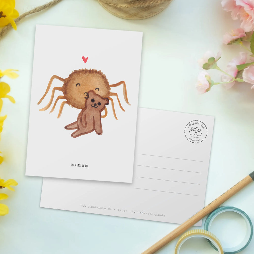 Postkarte Spinne Agathe Teddy Einladungskarten Geburtstag, Grußkarte, Einladung, Postkarte, Karte, Geschenkkarte, Geburtstagskarte, Ansichtskarte, Ansichtskarten, Einladungskarte, Einladung Geburtstag, Dankeskarte, Spinne Agathe, Spinne, Agathe, Videos, Merchandise, Teddy, Liebesgeschenk, Verliebt, Liebesbeweis, Miteinander, Freundschaft, Dankeschön, Treue