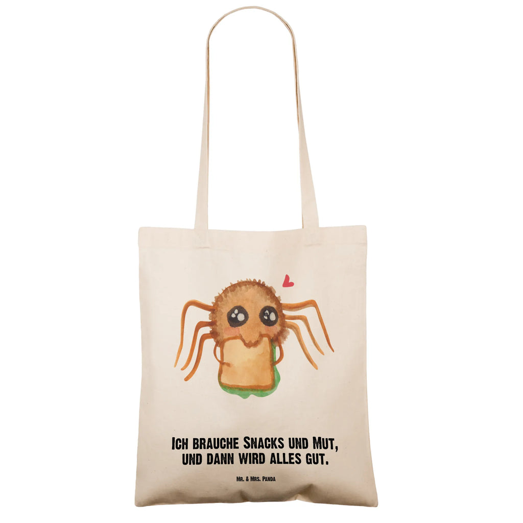 Tote bag Spider Agathe Sandwich Tasche, Laptoptasche, Einkaufstüte, Badetasche, Tragetasche, Umhängetasche, Beuteltasche, Beutel, Strandtasche, Jutetasche, Einkaufstasche, Schultertasche, Stofftasche, Shopper, Stoffbeutel, Jutebeutel, Spinne Agathe, Spinne, Agathe, Videos, Merchandise, Alles wird gut, Glück, Lebensfreude, Verfressen, Hungrig, Hunger, Mut