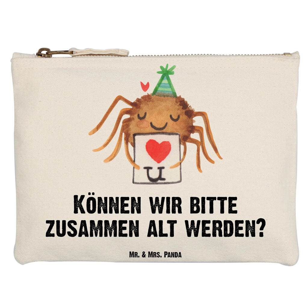 torebka na makijaż Pająk Agata list pencil case, Mäppchen, Kulturbeutel, Waschtasche, Waschbeutel, toiletry bag, Schminktäschchen, kosmetiktäschchen, aufbewahrungstasche, beauty tasche, Federmappe, utensilientasche, Schlampermäppchen, beauty case, Kosmetikbeutel, aufbewahrungsbeutel, Stiftemäppchen, Schminkbeutel, pinsel tasche, Schminktasche, Kosmetiktasche, Kulturtasche, Etui, Videos, Agathe, Spinne Agathe, Merchandise, Spinne, Ich Liebe Dich, Treuebeweis, Verliebt, Liebesbeweis, Liebespaar, Liebesgeschenk, Treuetest, Heiratsantrag