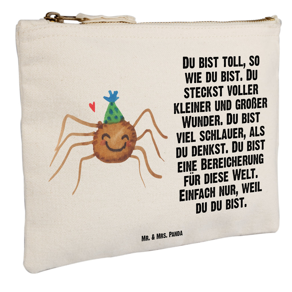 Make-up bag Spider Agathe Party Waschtasche, Waschbeutel, kosmetiktäschchen, beauty case, Stiftemäppchen, utensilientasche, Kulturtasche, pencil case, Mäppchen, Etui, Kosmetiktasche, Schminktäschchen, beauty tasche, pinsel tasche, aufbewahrungsbeutel, Schminktasche, aufbewahrungstasche, Schminkbeutel, Federmappe, Kulturbeutel, Kosmetikbeutel, Schlampermäppchen, toiletry bag, Videos, Agathe, Spinne Agathe, Merchandise, Spinne, Glück, Motivation, Wunder, Selbstliebe
