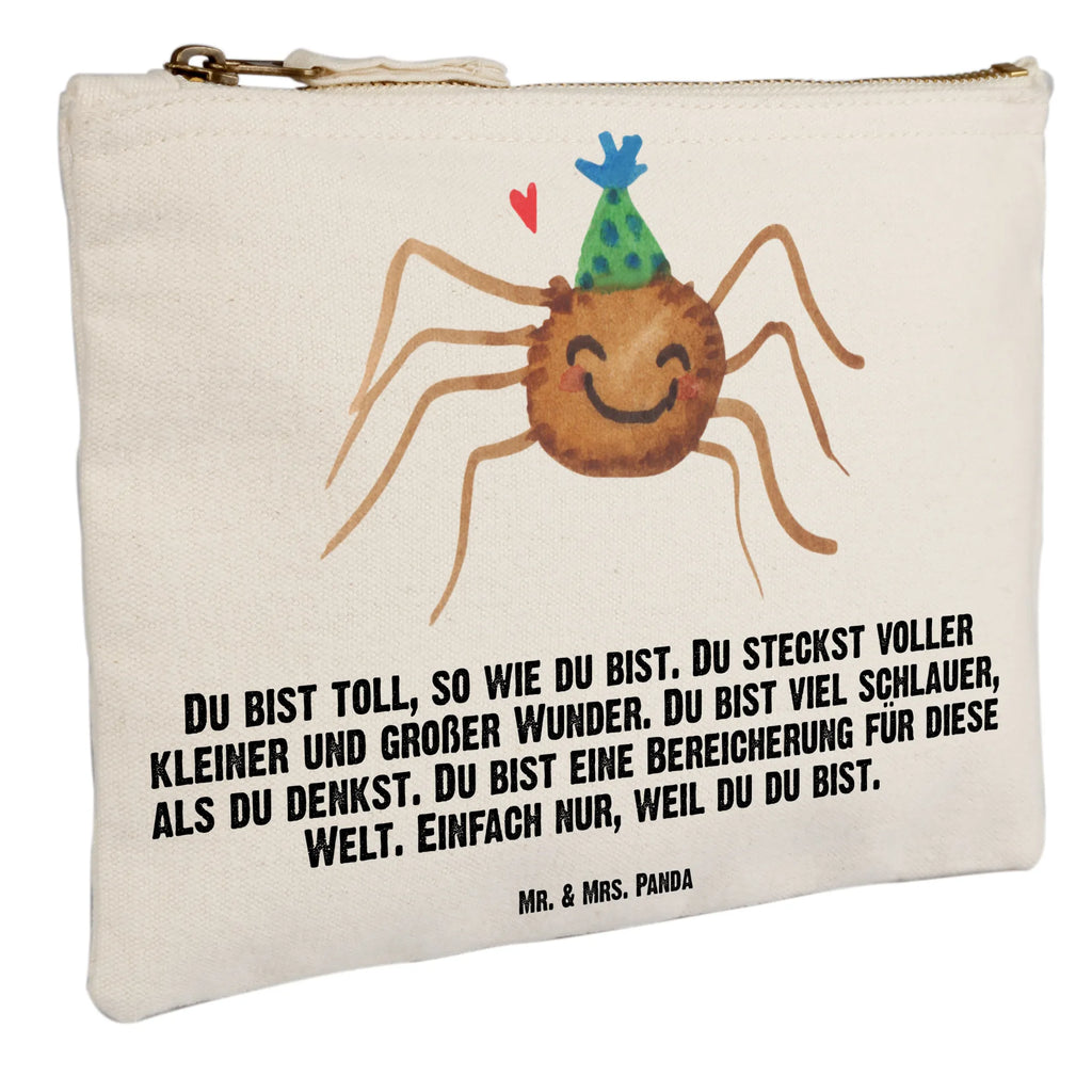 Make-up bag Spider Agathe Party Waschtasche, Waschbeutel, kosmetiktäschchen, beauty case, Stiftemäppchen, utensilientasche, Kulturtasche, pencil case, Mäppchen, Etui, Kosmetiktasche, Schminktäschchen, beauty tasche, pinsel tasche, aufbewahrungsbeutel, Schminktasche, aufbewahrungstasche, Schminkbeutel, Federmappe, Kulturbeutel, Kosmetikbeutel, Schlampermäppchen, toiletry bag, Videos, Agathe, Spinne Agathe, Merchandise, Spinne, Glück, Motivation, Wunder, Selbstliebe