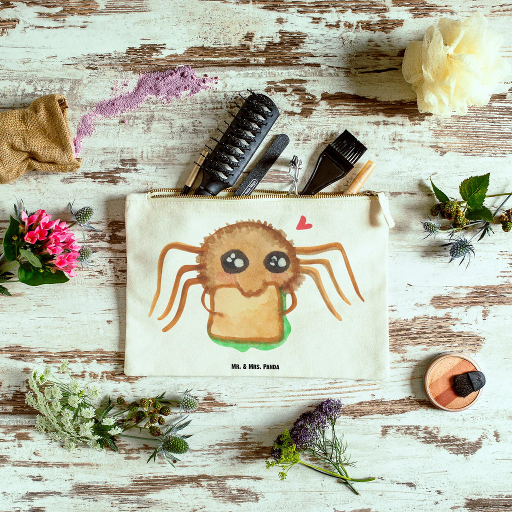 Schminktasche Spinne Agathe Sandwich Schlampermäppchen, Kulturtasche, beauty tasche, Etui, pencil case, Kosmetikbeutel, aufbewahrungsbeutel, utensilientasche, Stiftemäppchen, aufbewahrungstasche, Waschtasche, Kosmetiktasche, toiletry bag, Mäppchen, Waschbeutel, Kulturbeutel, Federmappe, beauty case, Schminktäschchen, pinsel tasche, Schminktasche, kosmetiktäschchen, Schminkbeutel, Merchandise, Spinne, Agathe, Spinne Agathe, Videos, Hungrig, Alles Wird gut, Mut, Hunger, Lebensfreude, Verfressen, Glück