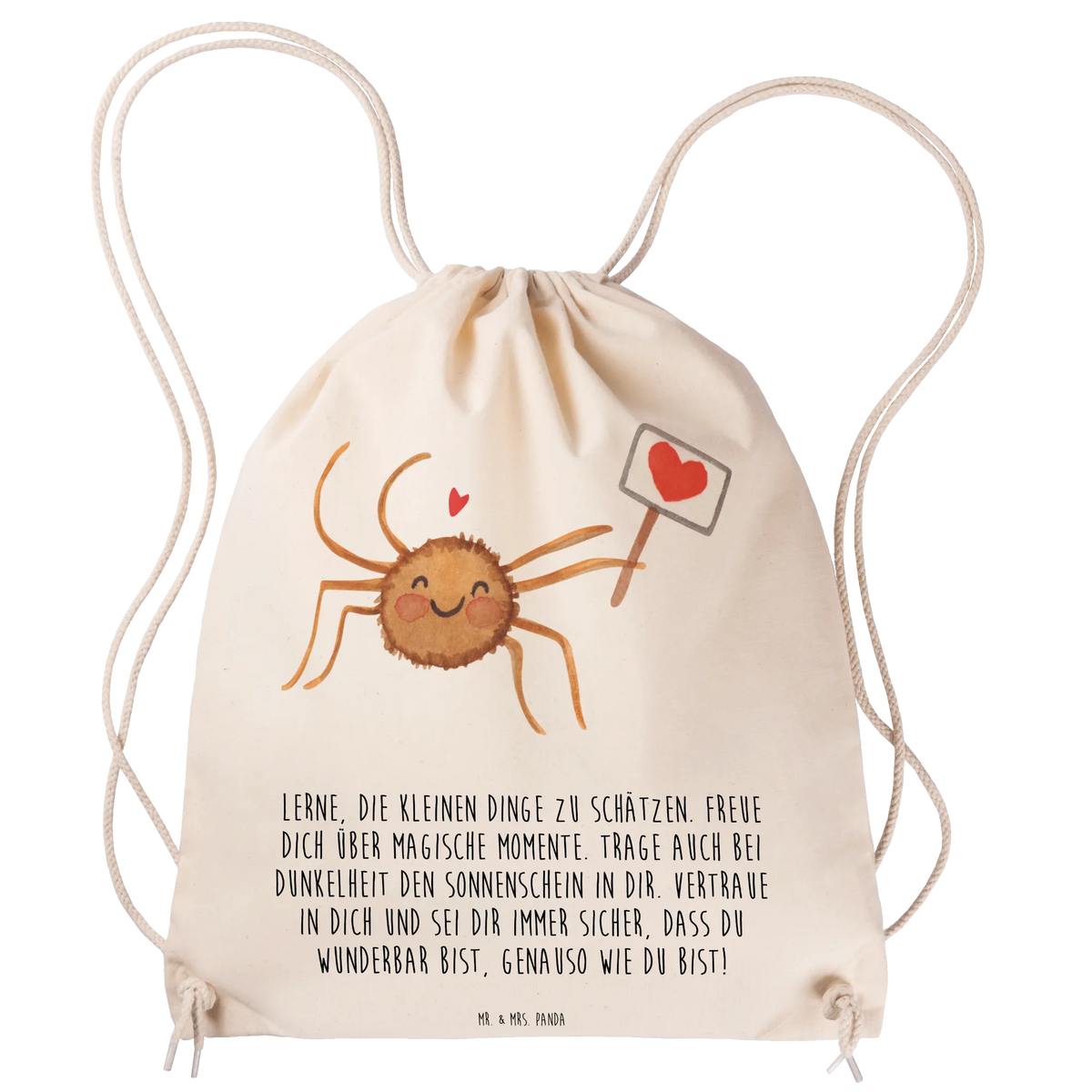 Drawstring bag Spider Agatha Motivation Spider Agathe, Spider