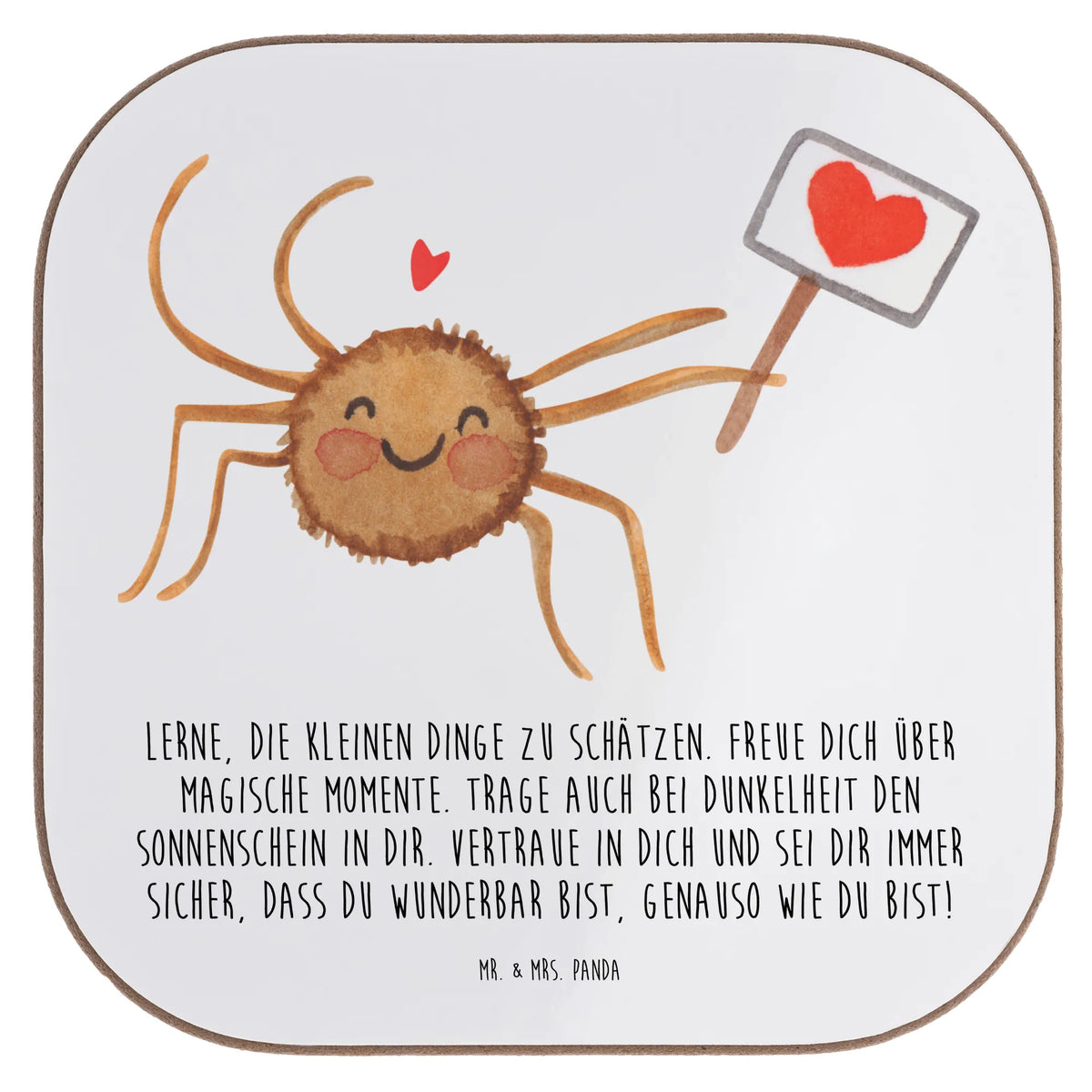 Square coaster Spider Agatha Motivation Untersetzer Tee, Coaster, Tischschoner, weinflaschenuntersetzer, weinuntersetzer, Design Untersetzer, unterleger, bar untersetzer, Baruntersetzer, Tassenuntersetzer, Untersetzer Kaffee, Becheruntersetzer, party untersetzer, Getränkeuntersetzer, hartfaser untersetzer, schutzuntersetzer, Kaffeeuntersetzer, Holzuntersetzer, Untersetzer Glas, hartfaseruntersetzer, garten untersetzer, Untersetzer Tasse, Untersetzer Gläser, Tischuntersetzer, Flaschenuntersetzer, weinglasuntersetzer, bieruntersetzer, Quadratischer Untersetzer, eckiger untersetzer, Untersetzer Quadratisch, Tassen Untersetzer, gläseruntersetzer, grill untersetzer, Untersetzer für Gläser, Teeuntersetzer, Spinne Agathe, Spinne, Agathe, Videos, Merchandise, Glück, Vertrauen, Liebe, Motivation, Dankeschön