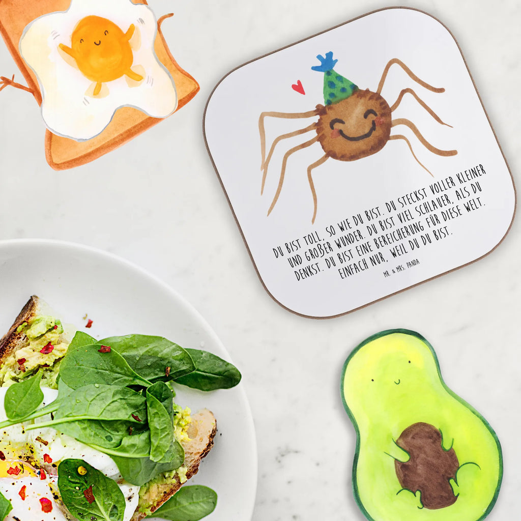 Square coaster Spider Agathe Party glass coasters, Coasters, gift, breakfast, presents, party, gifts, Spider Agathe, Spider, Agathe, Videos, Merchandise