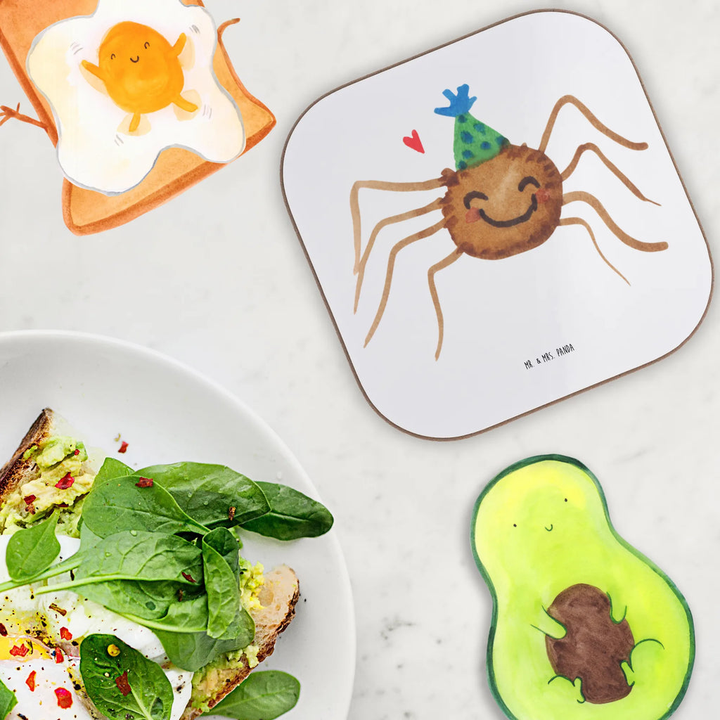 Square coaster Spider Agathe Party glass coasters, Coasters, gift, breakfast, presents, party, gifts, Spider Agathe, Spider, Agathe, Videos, Merchandise