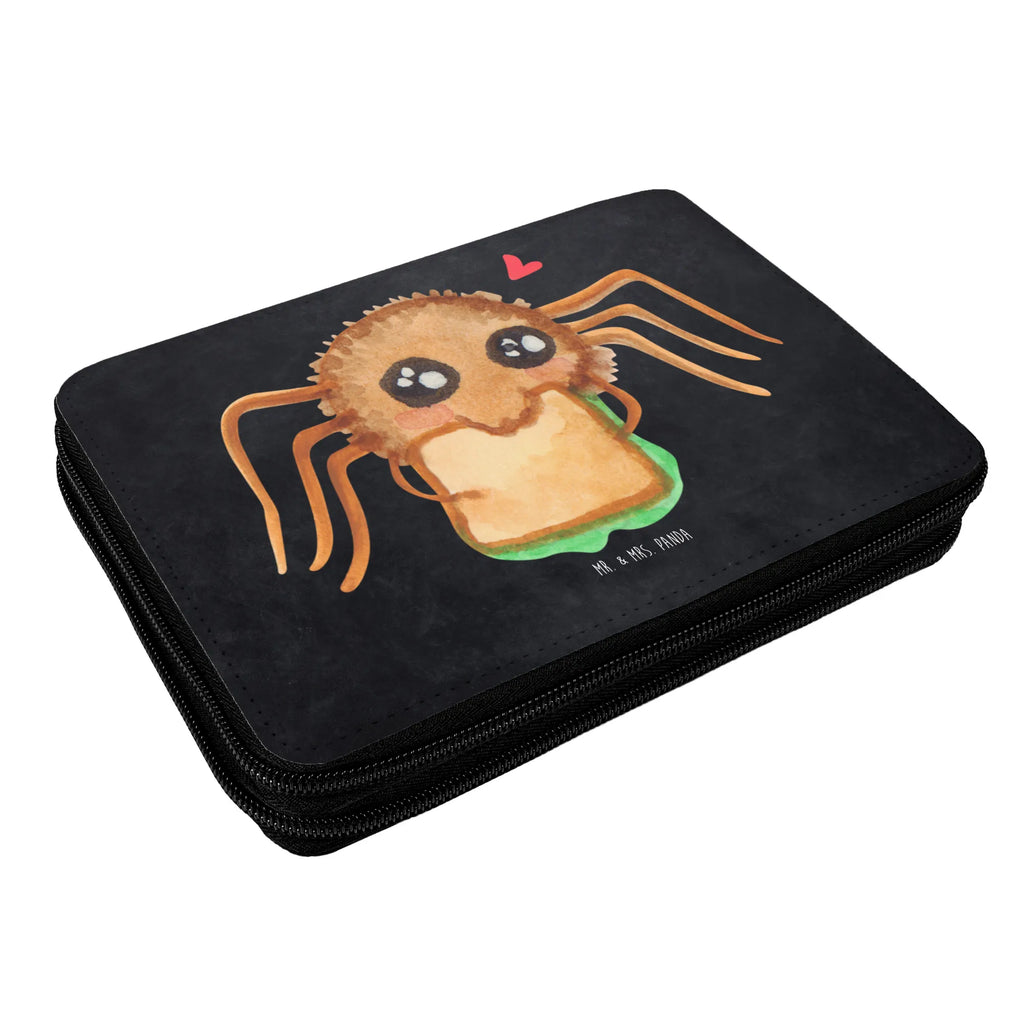 Leather folder Spider Agathe Sandwich Buntstiftetui, Stiftebeutel, Schulmäppchen, Federtasche, Mäppchen, Schreibetui, Schlampermäppchen, Schreibmappe, Zeichenetui, Schuletui, Stifte Etui, Etui für Stifte, Stiftetasche, Farbstiftetui, Federmäppchen, Stifteetui, Federmappe Set, Stiftemappe, Bleistiftetui, Buntstiftmäppchen, Malmappe, Bleistift Etui, Schüleretui, Spinne Agathe, Agathe, Videos, Merchandise, Spinne, Hungrig, Glück, Hunger, Lebensfreude, Alles Wird gut, Verfressen, Mut