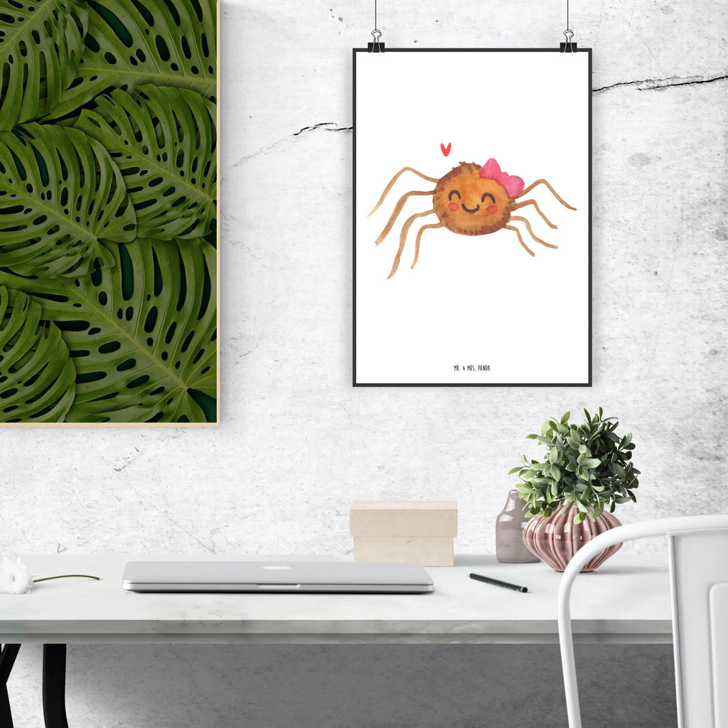 Poster Spider Agathe Joy Wanddeko, Mr. & Mrs. Panda Poster, Wandbild, Kinderposter, schlafzimmer poster, Wanddekoration, bild für wand, plakat, Posterdruck, großes poster, Wanddeko Bild, Designposter, Wandposter, Poster, Raumdekoration, Küchenposter, Deko Bild, poster sprüche, Kunstdruck, kinderzimmer poster, Bild, Handgemaltes Poster, Merchandise, Videos, Agathe, Spinne, Spinne Agathe, Trend, Viral, Beliebte Spinne, Viraler Hit
