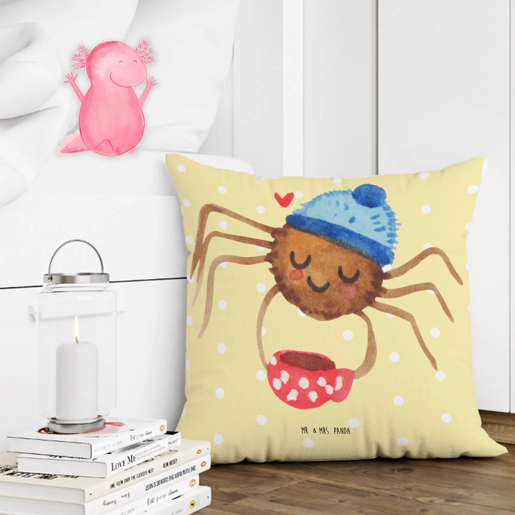 Cushion Spider Agathe coffee cushion, 40x40, bedroom, pillow case, fluffy, soft, Pillow, sofa, couch, 40 x 40, bed, pillows, settee, pad, Spider Agathe, Spider, Agathe, Videos, Merchandise