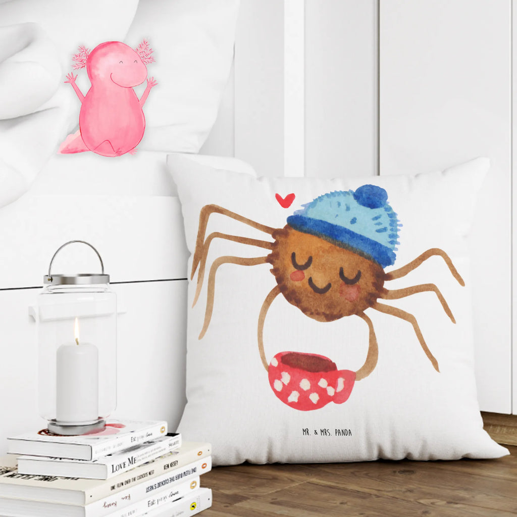 Cushion Spider Agathe coffee cushion, 40x40, bedroom, pillow case, fluffy, soft, Pillow, sofa, couch, 40 x 40, bed, pillows, settee, pad, Spider Agathe, Spider, Agathe, Videos, Merchandise