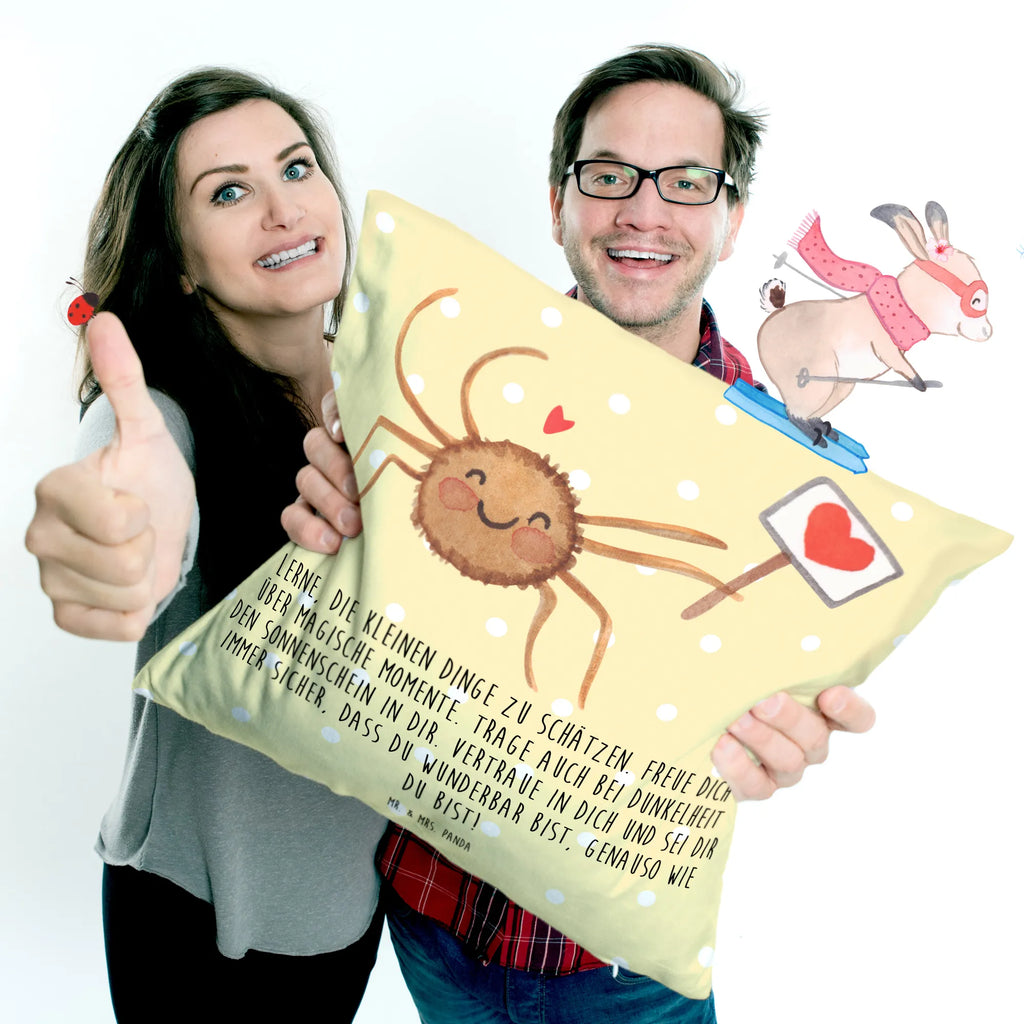 Cushion Spider Agatha Motivation pad, fluffy, pillow case, cushion, 40x40, soft, sofa, settee, couch, pillows, 40 x 40, bed, Pillow, bedroom, Spider Agathe, Spider, Agathe, Videos, Merchandise