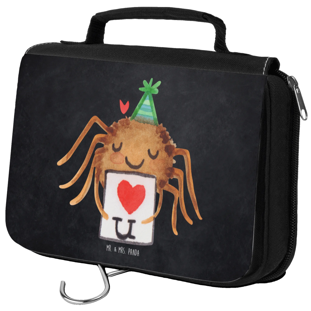 Wash bag Spider Agathe Letter Toilettentasche, Schminkbeutel, hygienetasche, Schminktasche, Kulturbeutel, Waschtasche, Kulturbeutel Waschbar, Reisebeutel, Kulturtasche, badtasche, Waschbeutel, Necessaire, hygienebeutel, beautycase, Kosmetiktasche, Spinne Agathe, Agathe, Videos, Merchandise, Spinne, Treuebeweis, Liebesbeweis, Heiratsantrag, Verliebt, Liebesgeschenk, Liebespaar, Ich Liebe Dich, Treuetest