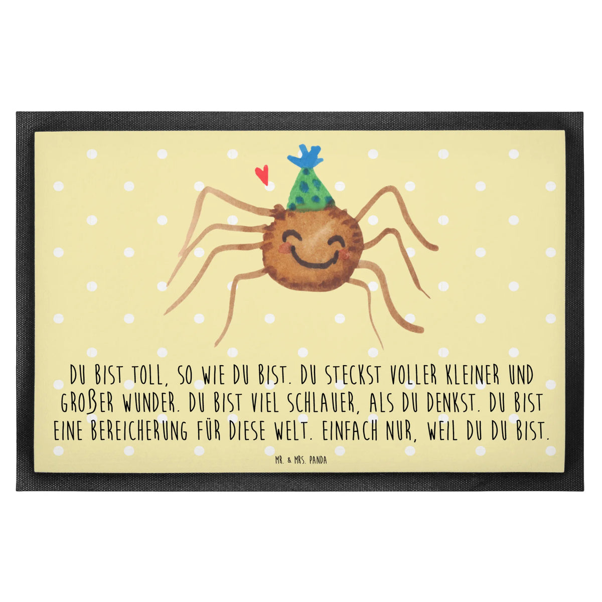 Doormat Spider Agathe Party Spider Agathe, Spider