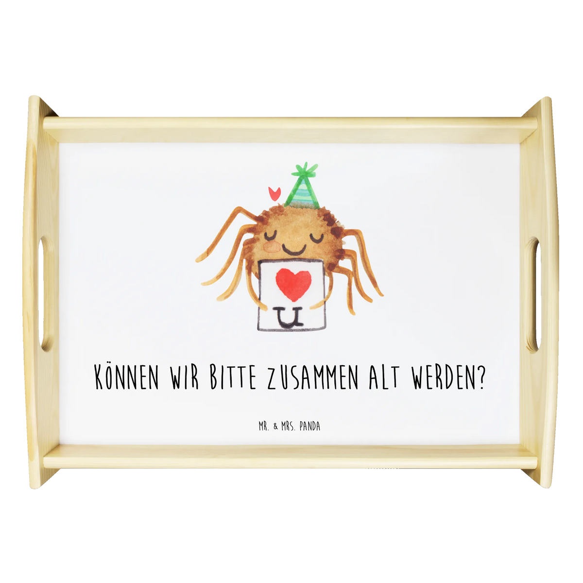 Serving tray Spider Agathe Letter Spider Agathe, Spider