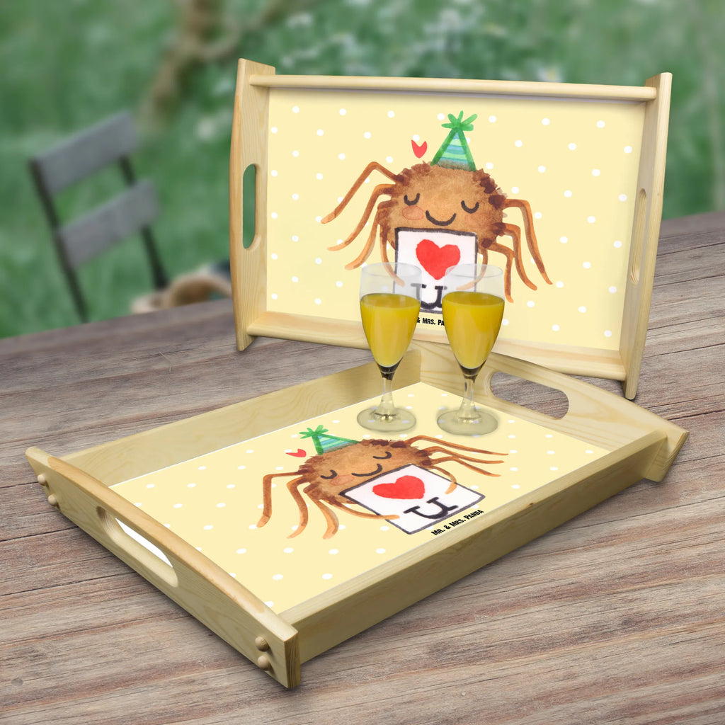 Serving tray Spider Agathe Letter tray, kitchen tray, serving tray, wooden tray, breakfast tray, Spider Agathe, Spider, Agathe, Videos, Merchandise