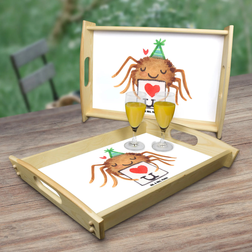Serving tray Spider Agathe Letter tray, kitchen tray, serving tray, wooden tray, breakfast tray, Spider Agathe, Spider, Agathe, Videos, Merchandise