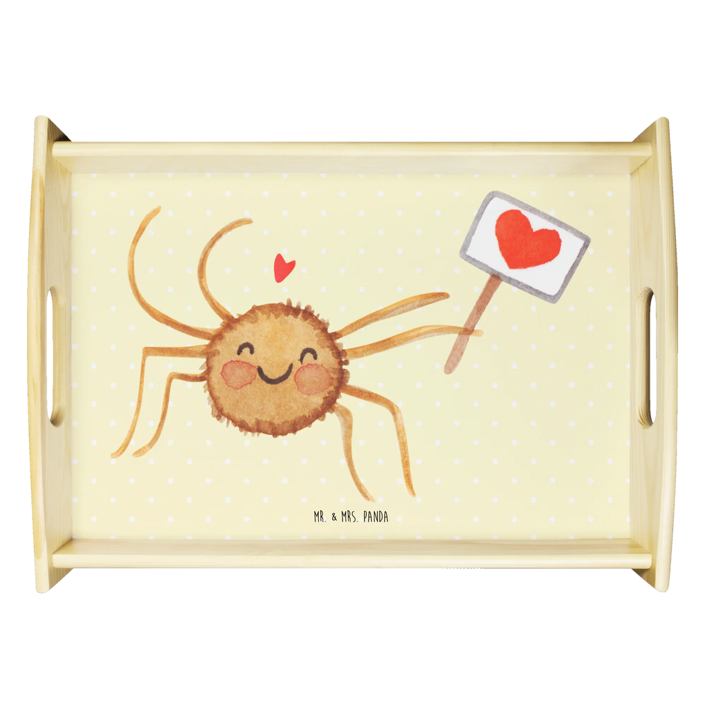 Serving tray Spider Agatha Motivation Küchentablett, Dekotablett, Holztablett, Tablett, Serviertablett, Frühstückstablett, Spinne Agathe, Spinne, Agathe, Videos, Merchandise, Vertrauen, Liebe, Glück, Motivation, Dankeschön