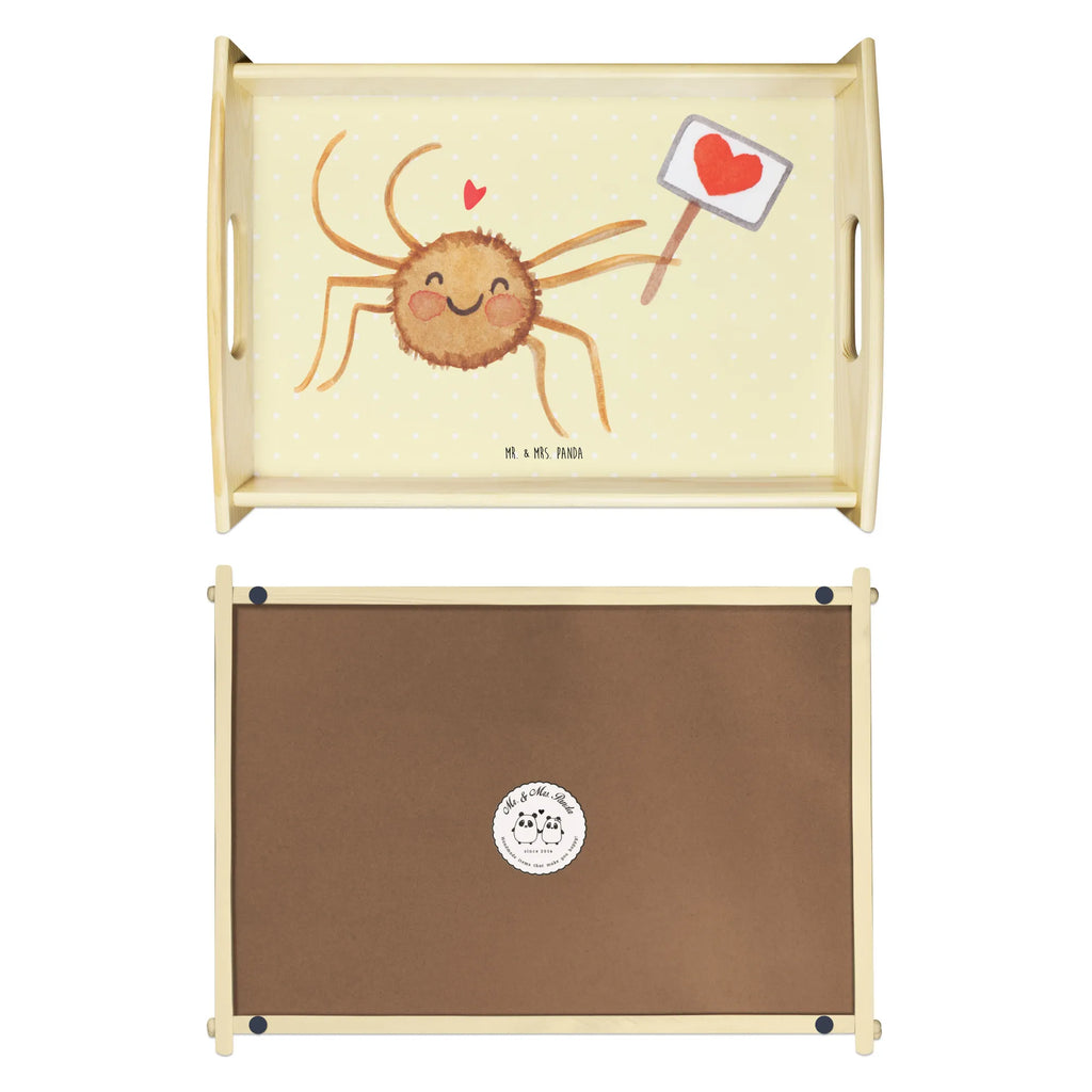 Serving tray Spider Agatha Motivation Küchentablett, Dekotablett, Holztablett, Tablett, Serviertablett, Frühstückstablett, Spinne Agathe, Spinne, Agathe, Videos, Merchandise, Vertrauen, Liebe, Glück, Motivation, Dankeschön