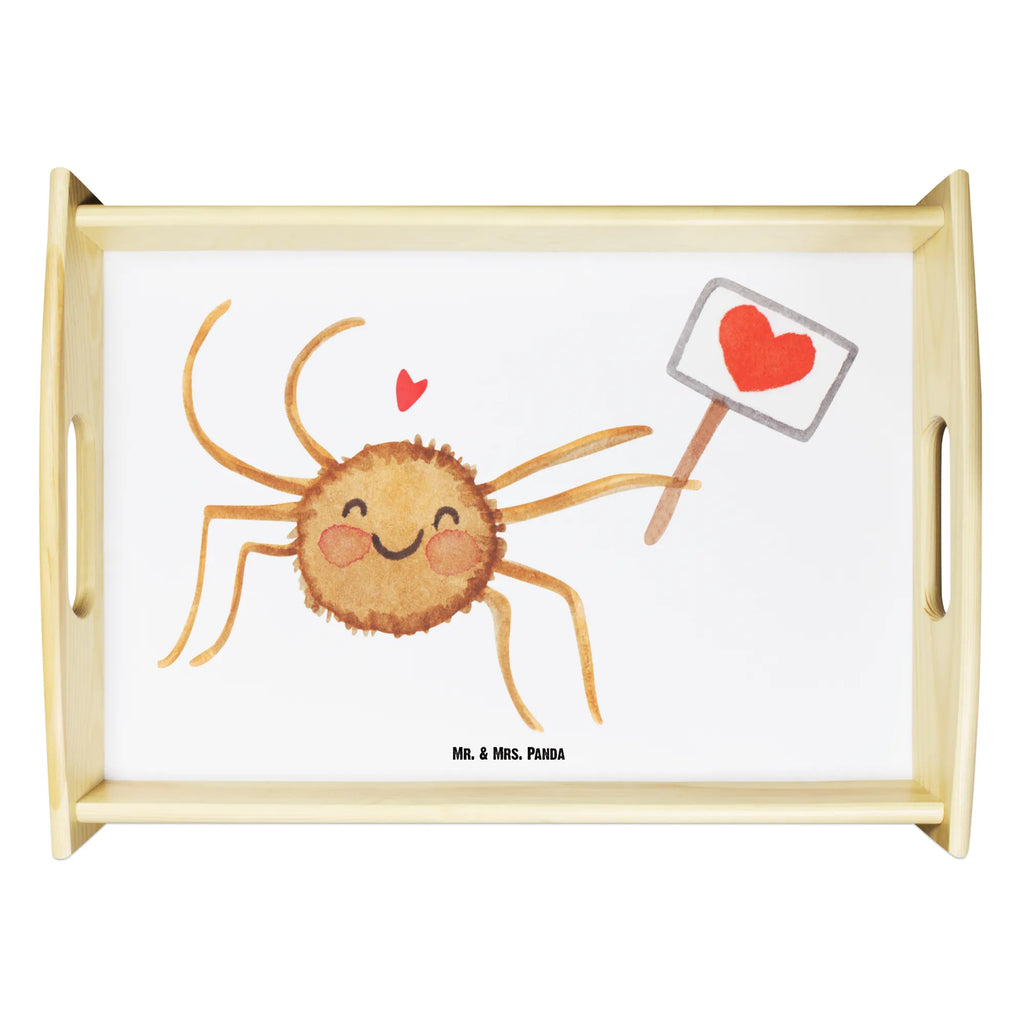 Serving tray Spider Agatha Motivation Küchentablett, Dekotablett, Holztablett, Tablett, Serviertablett, Frühstückstablett, Spinne Agathe, Spinne, Agathe, Videos, Merchandise, Vertrauen, Liebe, Glück, Motivation, Dankeschön