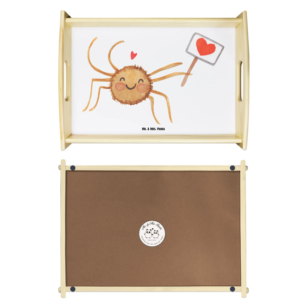 Serving tray Spider Agatha Motivation Küchentablett, Dekotablett, Holztablett, Tablett, Serviertablett, Frühstückstablett, Spinne Agathe, Spinne, Agathe, Videos, Merchandise, Vertrauen, Liebe, Glück, Motivation, Dankeschön