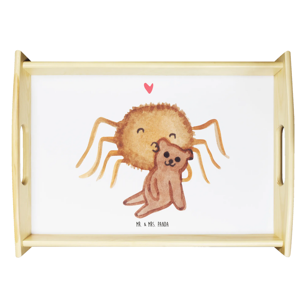 Serving tray Spider Agathe Teddy Serviertablett, Holztablett, Frühstückstablett, Dekotablett, Küchentablett, Tablett, Spinne Agathe, Spinne, Agathe, Videos, Merchandise, Dankeschön, Liebesbeweis, Freundschaft, Treue, Verliebt, Miteinander, Teddy, Liebesgeschenk