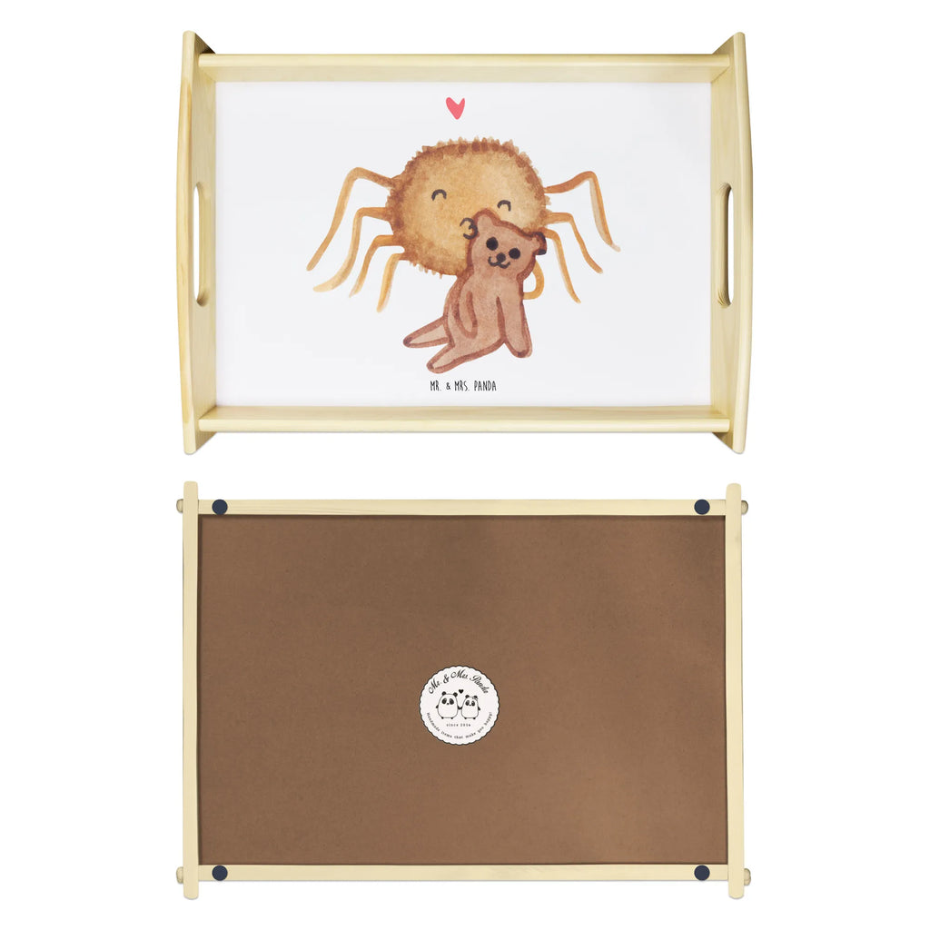 Serving tray Spider Agathe Teddy Serviertablett, Holztablett, Frühstückstablett, Dekotablett, Küchentablett, Tablett, Spinne Agathe, Spinne, Agathe, Videos, Merchandise, Dankeschön, Liebesbeweis, Freundschaft, Treue, Verliebt, Miteinander, Teddy, Liebesgeschenk