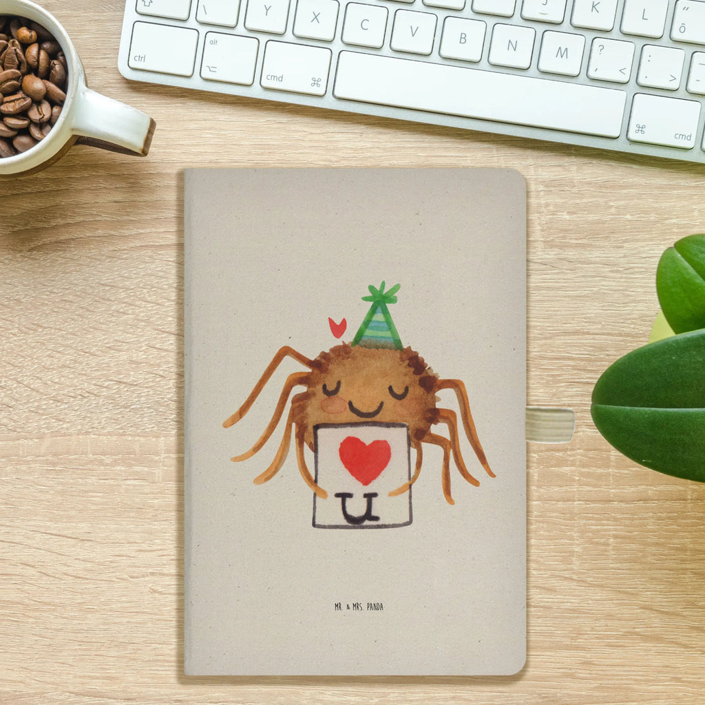 Cotton notebook Spider Agathe Letter Notizheft, notizbuch, Schreibheft A5, Notizbuch A5 Hardcover, din a5 notizbuch, Journal, A5 Skizzenbuch, A5 Notizheft, a5 buch, Notizbuch A5, A5 Notizbuch, din a5 buch, Skizzenbuch, din a5 kladde, a5 kladde, hardcover notizbuch, Tagebuch A5, Tagebuch, Reisetagebuch, hardcover journal, Notizbuch DIN A5, Schreibbuch, hardcover kladde, Journal A5, A5 Journal, Notizheft A5, A5 Heft, Spinne Agathe, Spinne, Agathe, Videos, Merchandise, Ich Liebe Dich, Verliebt, Liebesgeschenk, Heiratsantrag, Treuebeweis, Liebesbeweis, Liebespaar, Treuetest
