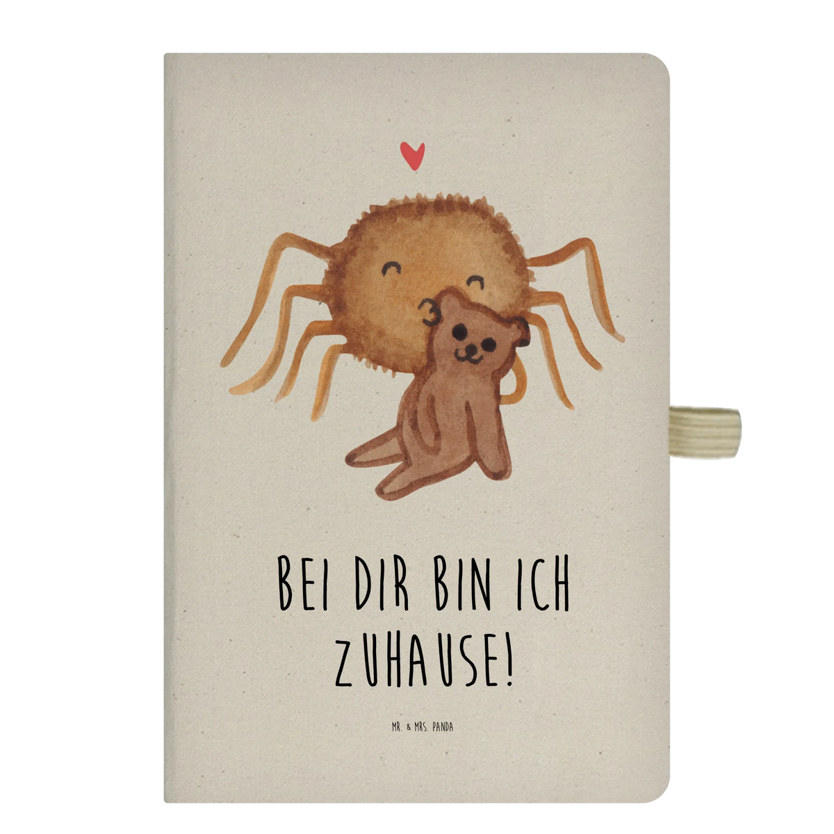 Cotton notebook Spider Agathe Teddy Spider Agathe, Spider