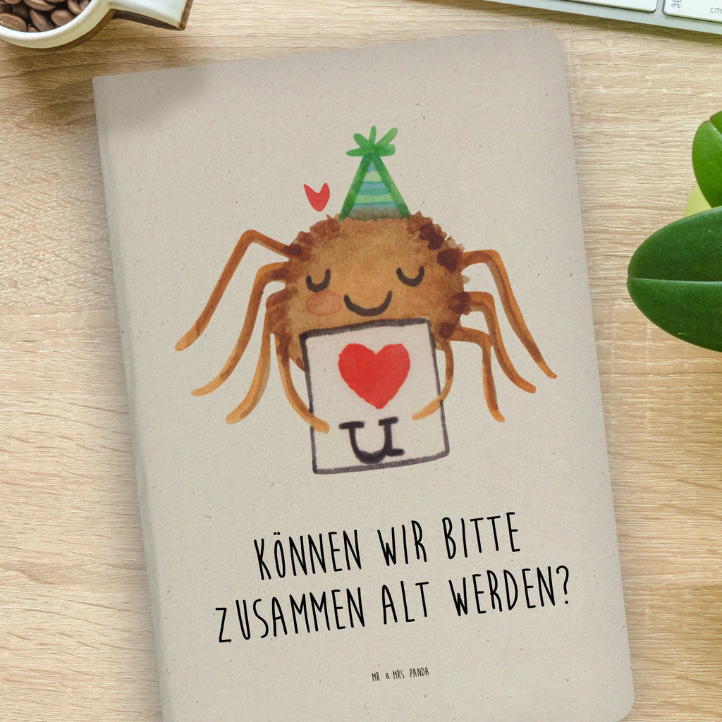 Cotton notebook Spider Agathe Letter Notizheft, notizbuch, Schreibheft A5, Notizbuch A5 Hardcover, din a5 notizbuch, Journal, A5 Skizzenbuch, A5 Notizheft, a5 buch, Notizbuch A5, A5 Notizbuch, din a5 buch, Skizzenbuch, din a5 kladde, a5 kladde, hardcover notizbuch, Tagebuch A5, Tagebuch, Reisetagebuch, hardcover journal, Notizbuch DIN A5, Schreibbuch, hardcover kladde, Journal A5, A5 Journal, Notizheft A5, A5 Heft, Spinne Agathe, Spinne, Agathe, Videos, Merchandise, Ich Liebe Dich, Verliebt, Liebesgeschenk, Heiratsantrag, Treuebeweis, Liebesbeweis, Liebespaar, Treuetest
