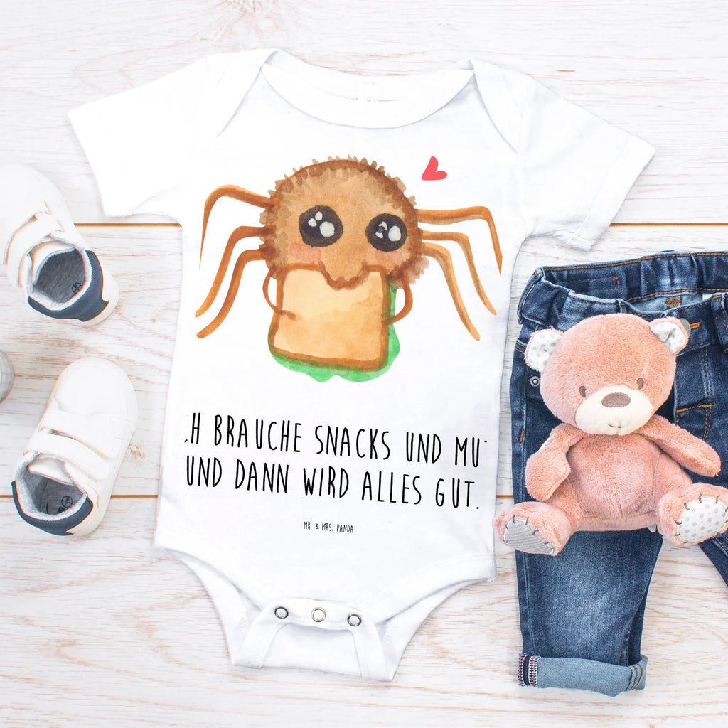 Body dla niemowląt Pająk Agata kanapka Baby-Romper, Strampler, Baby Erstausstattung, Wickelbody, Baby-Kleidung, Babystrampler, Babykleidung, Kurzarm-Strampler, Baby-Body, Baby-Overall, Baby-Strampler, Spinne Agathe, Spinne, Agathe, Videos, Merchandise, Mut, Hunger, Glück, Lebensfreude, Hungrig, Alles wird gut, Verfressen