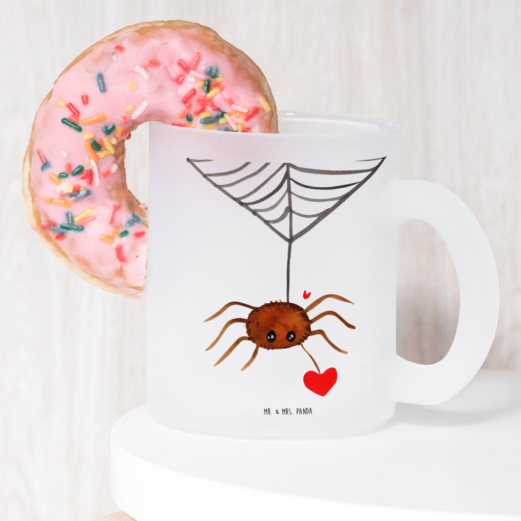 Glass tea cup Spider Agathe Love tea glass, tea, Tea cup, glass, mug, Spider Agathe, Spider, Agathe, Videos, Merchandise