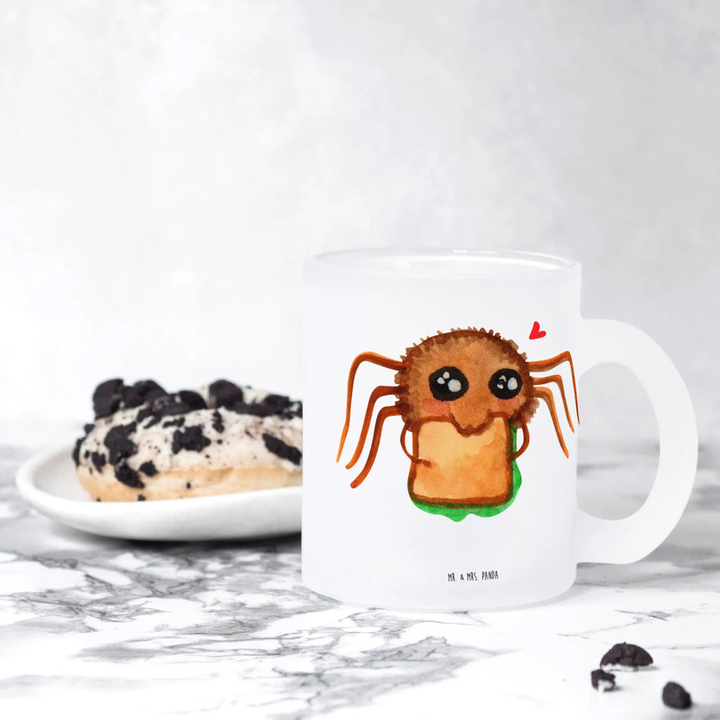 Filiżanka do herbaty Pająk Agata kanapka Glasbecher, Trinkglas, Teegläser, glastasse, Becher, Glas Teebecher, becher glas, Teeglas, Teetasse aus Glas, Tee Tasse, Große Teetasse, Tasse Für Tee, Tasse, becher für tee, tasse glas, getränkeglas, Teetasse, Teetasse Glas, Spinne Agathe, Spinne, Agathe, Videos, Merchandise, Glück, Hunger, Alles Wird gut, Mut, Hungrig, Verfressen, Lebensfreude