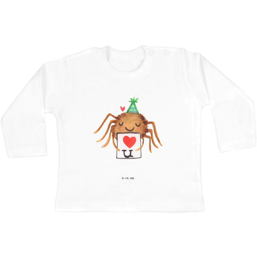 Baby Longsleeve Spinne Agathe Brief Langarm, Bio, Kleidung, Baby Shower, Spinne Agathe, Spinne, Agathe, Videos, Merchandise, Treuetest, Ich Liebe Dich, Verliebt, Heiratsantrag, Treuebeweis, Liebespaar, Liebesgeschenk, Liebesbeweis