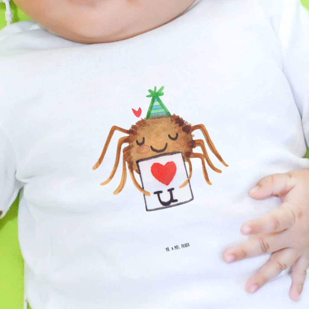Baby Longsleeve Spinne Agathe Brief Langarm, Bio, Kleidung, Baby Shower, Spinne Agathe, Spinne, Agathe, Videos, Merchandise, Treuetest, Ich Liebe Dich, Verliebt, Heiratsantrag, Treuebeweis, Liebespaar, Liebesgeschenk, Liebesbeweis
